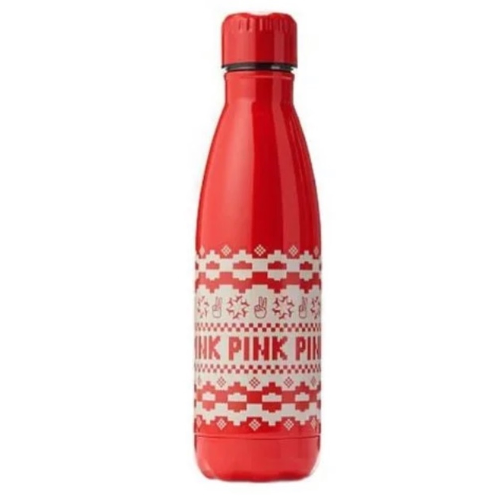 ❤️Victoria’s Secret Pink Christmas Holiday Klean Kanteen Classic Water Bottle❤️